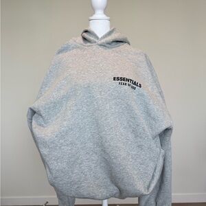 Essentials Light Gray Hoodie